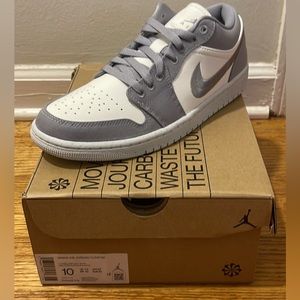 WMNS Jordan 1 Low Steel Grey Size 10W